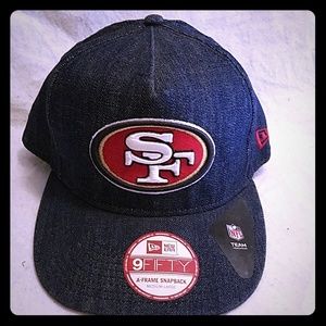 9Fifty San Francisco 49ers snapback denim hat NFL